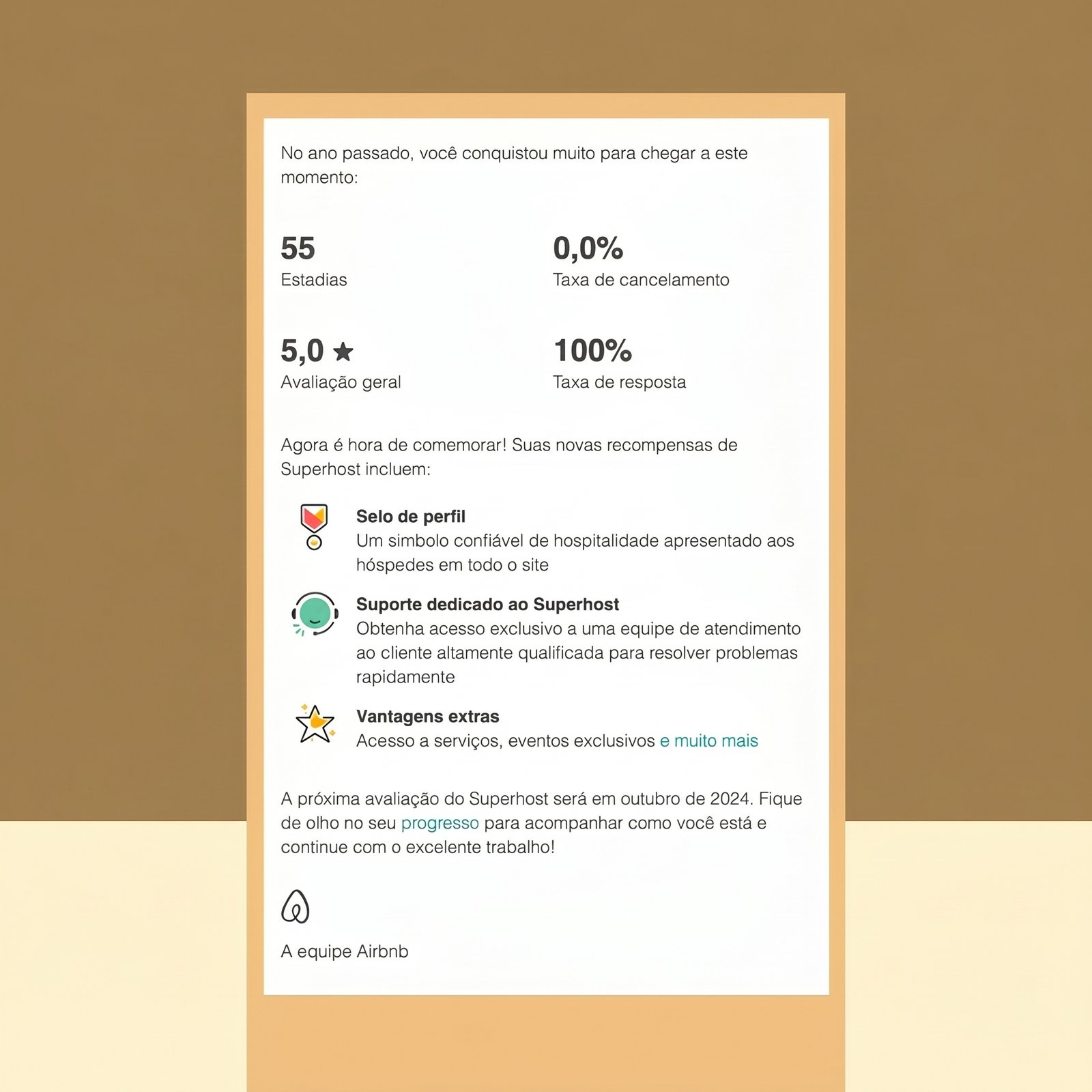Superhost Airbnb Status